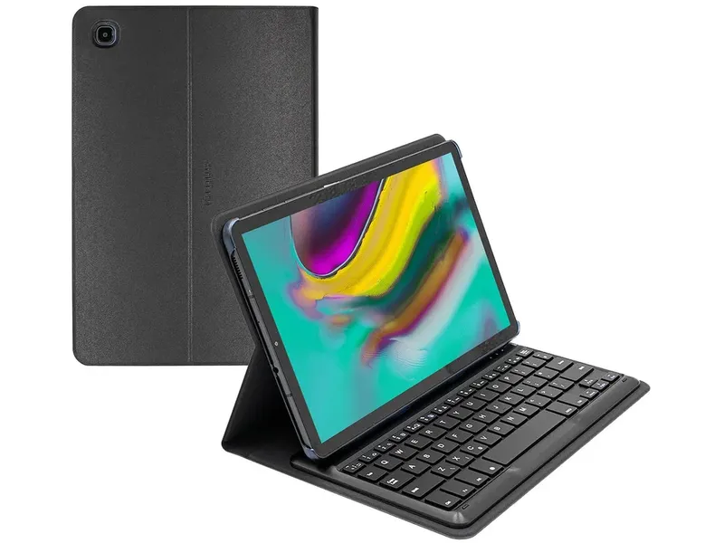 Capa Protetora, Samsung, para Targus Tab S6 Lite, com Teclado, Bluetooth, Preta - B08DWHDV88