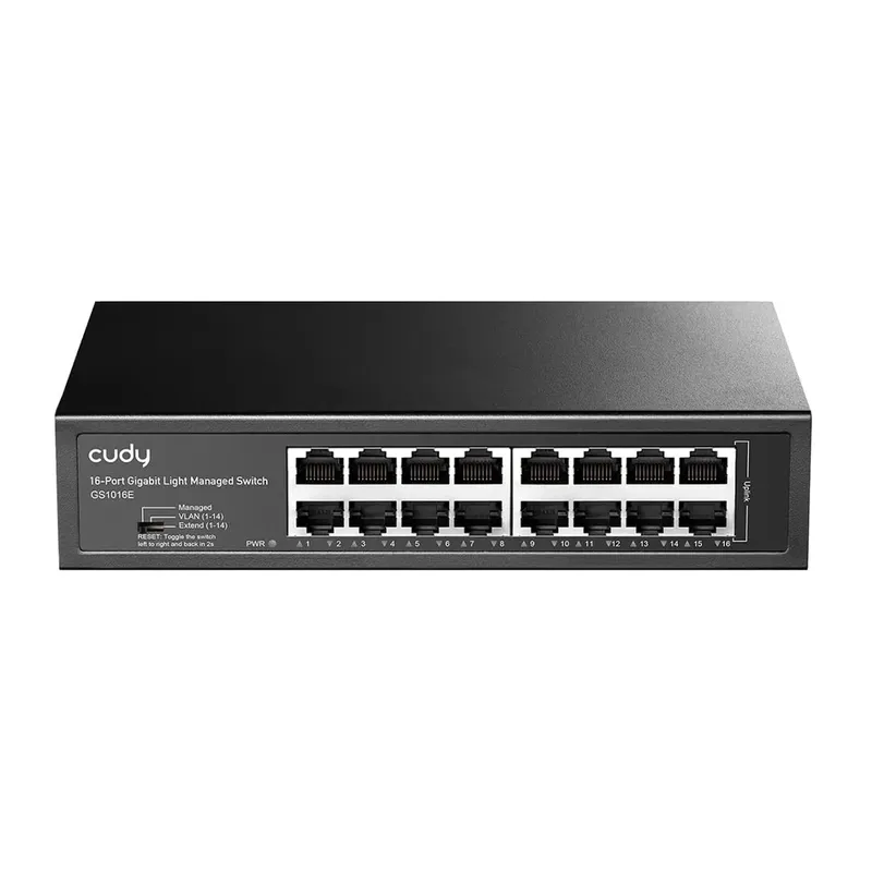 Switch Gigabit 16 Portas Gerenciável Vlan Qos Stp Gs1016e