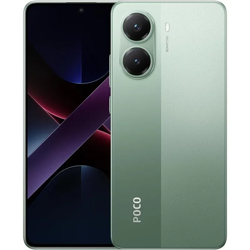 Smartphone Poco X7 Pro, 5G, 512GB, 12GB RAM, Câmera Traseira 50MP, Verde