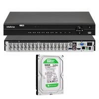 Kit Intelbras, Dvr Mhdx 1232-c, 32 Canais, Multi HD + HD 500GB