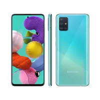 Usado - Samsung A51 128 Gb Azul - Sem Touch / Face Id