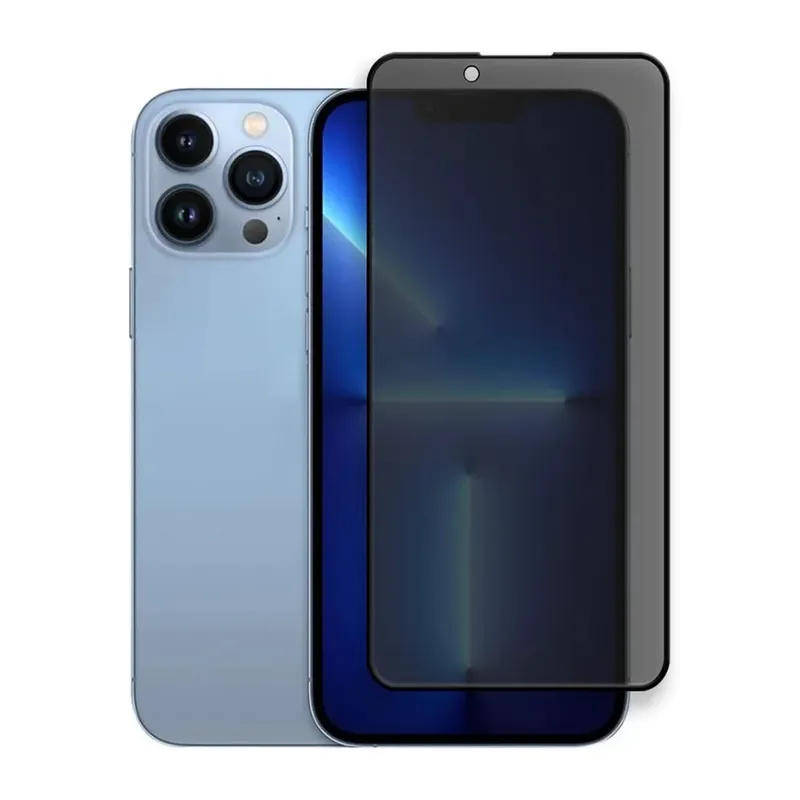 Película 3d De Vidro Privacidade Para Iphone 14 Pro