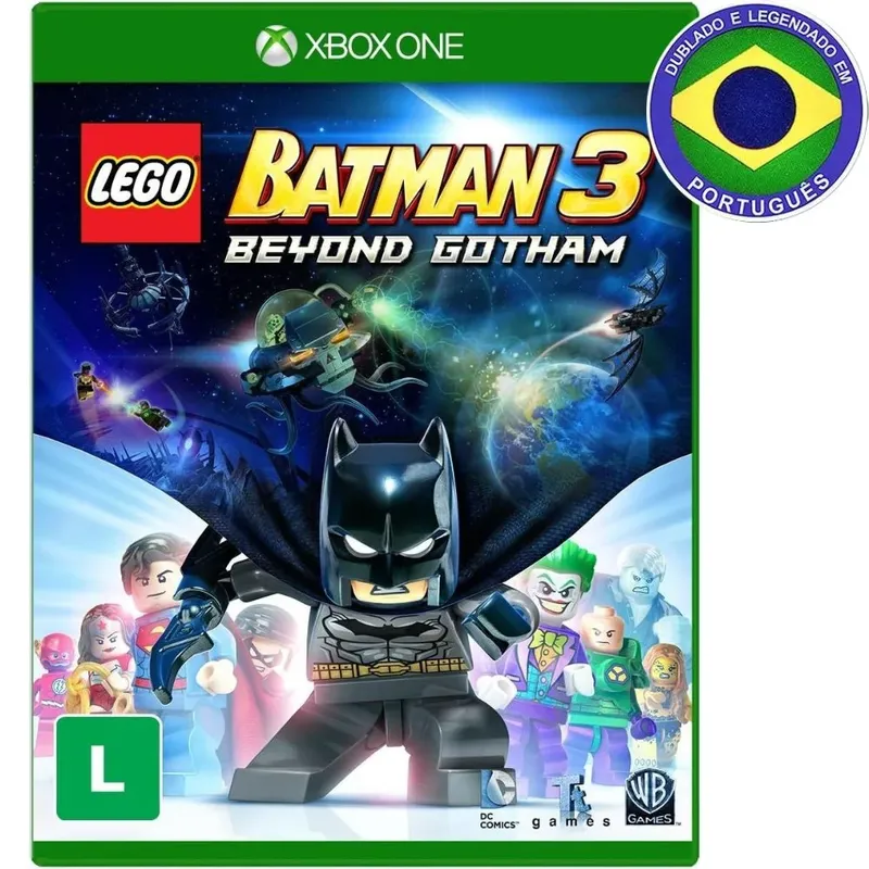 Lego Batman Beyond Gotham XBOX One E Series X Mídia Física
