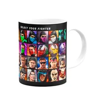 Caneca Gamer,Mortal Kombat Fighter Select, B-dark