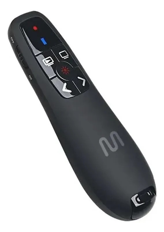 Apresentador Passador De Slides Com Laser Multimidia Wireless Usb Para Palestras Aulas Reuniões Controle Remoto