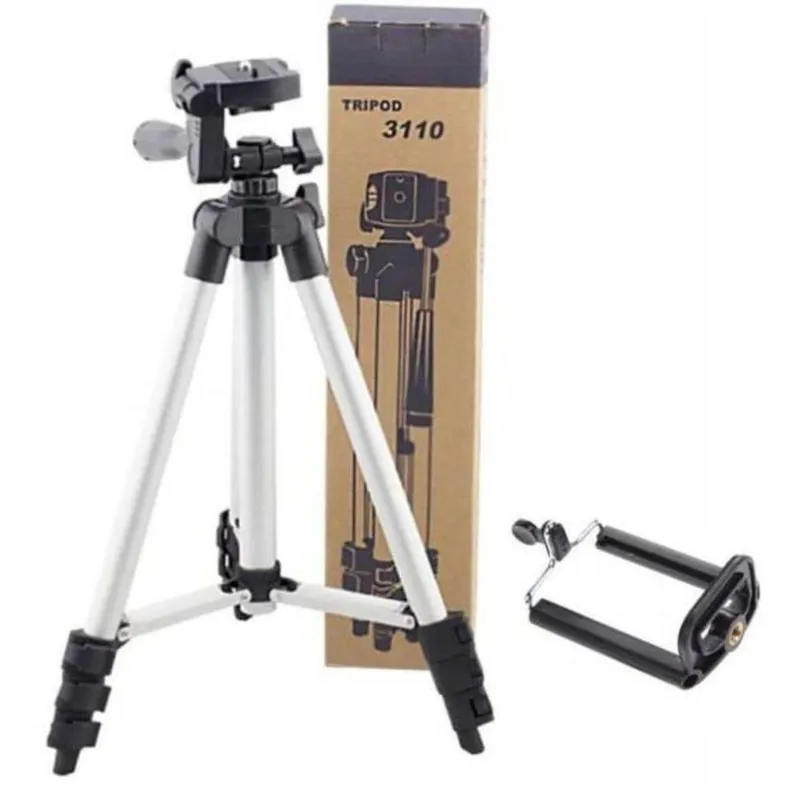 Tripé B-Max JF-3110, Para Celular Smartphone, Câmera Go Pro, Com Bolsa, 1Metro