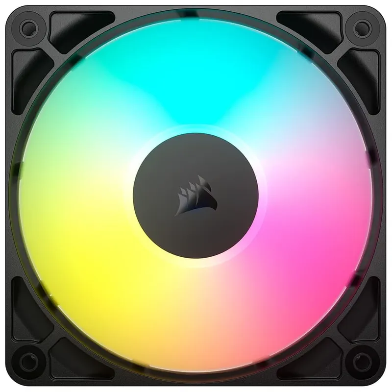 Ventoinha Corsair RS140 ARGB, 140mm, PWM, Preto - CO-9050182-WW