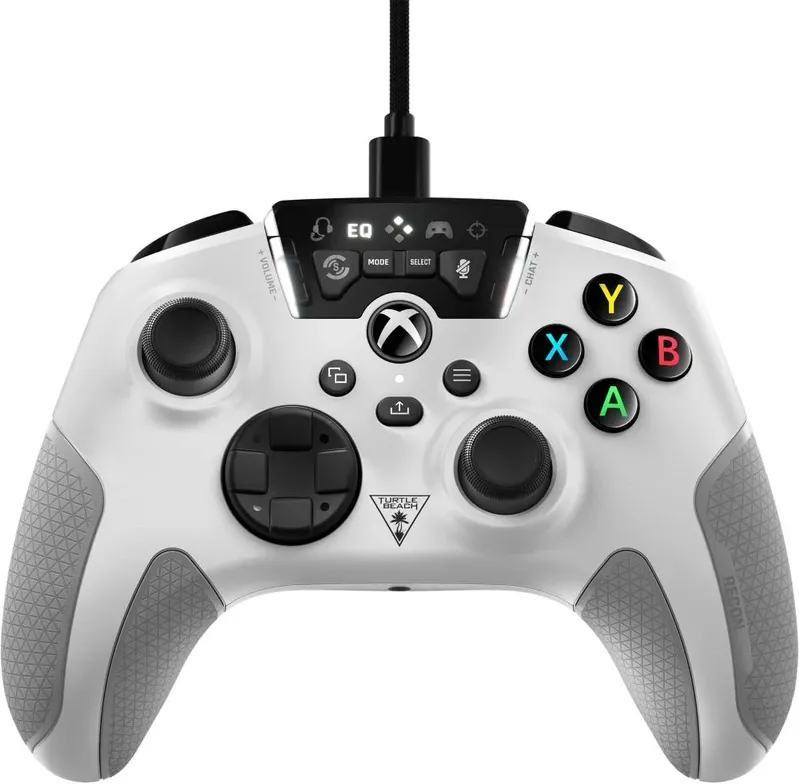 Turtle Beach - Ctrl Bluetooth Recon Com Fio P/ XBOX Series X, XBOX Series S, XBOX One E PCs Com WINDOWS Com Botões Remapeáveis ??- Branco-tbs-0705-0