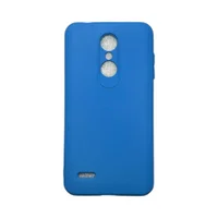 Capa Lg K11 / K11 Plus / K10 2018 Silicone Aveludada Colorida Capinha Anti Impacto Lg K11 / K10 2018:azul