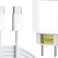 Kit Fonte E Cabo Carregador Super Turbo 30w Para Smartphones E Ipone – Carga Rápida Usb C – Alta Velocidade E Bivolt