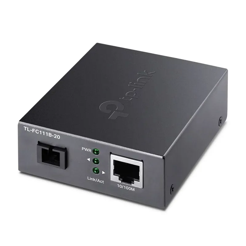 Conversor De Midia Fibra Optica Wdm 10/100 Sem Caixa Tl-fc111b-20 Tp-link
