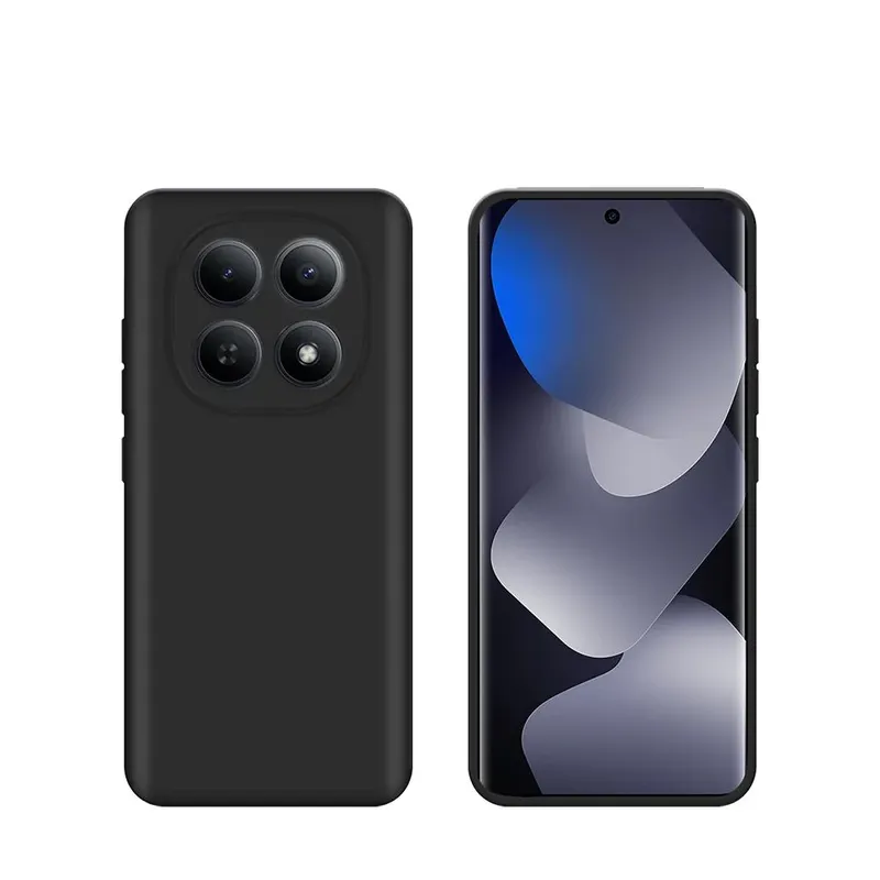 Capa Protetora Para Redmi Note 15 4g/5g E Poco M8 5g, Preto