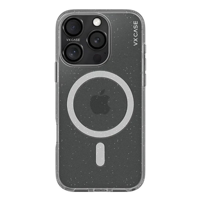 Capa Magsafe Iphone 15 Pro Transparente - Glitter