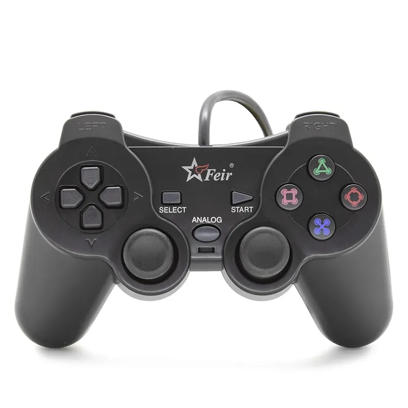 Controle Gamer Para Ps2 Feir Fr-201