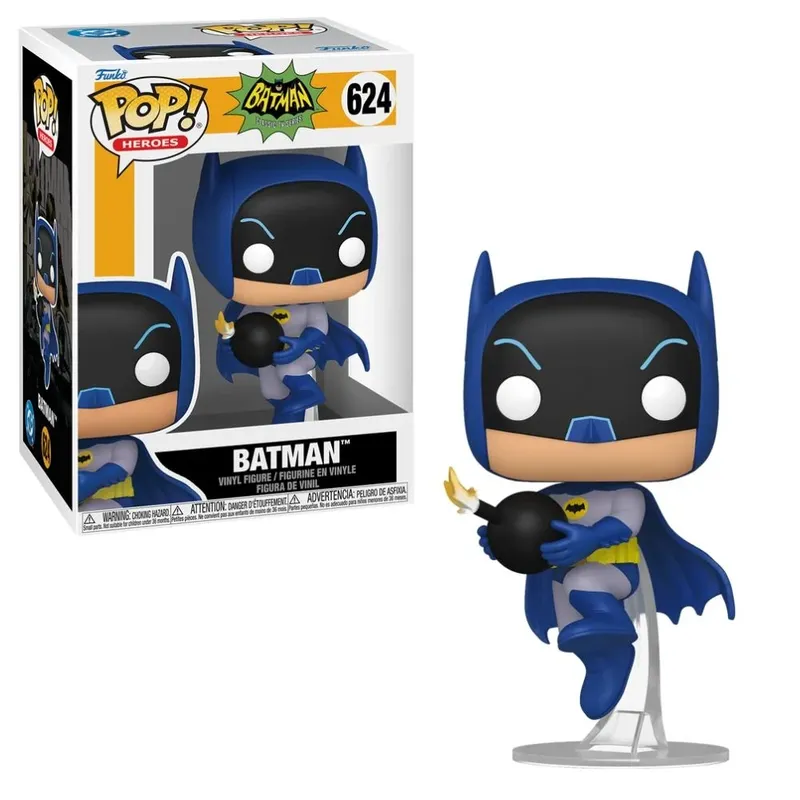 Boneco Funko Pop! Dc Batman - O Homem Morcego - Batman Com Bomba