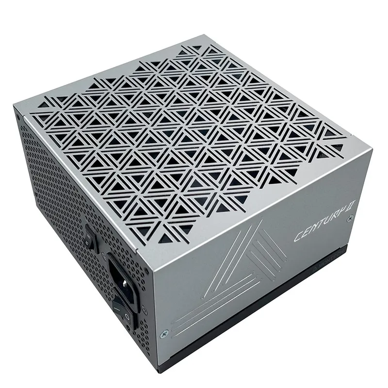Fonte Montech CENTURY II, 1200W, 80 Plus Gold, Full Modular, ATX 3.1, PFC Ativo, Cinza - CENTURY II 1200W