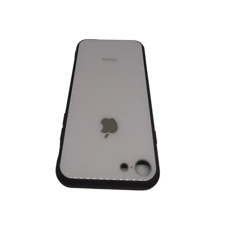Capa Compatível Iphone 7 E 8 Capinha Protetora Ante Impacto Cor:branco