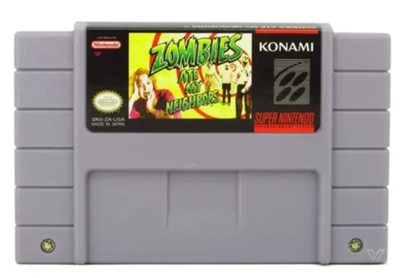Jogo Retro Super Nintendo, Zombies Ate My Neighbors