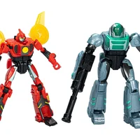 Boneco Transformers Cyber-Combiner Terran Twitch