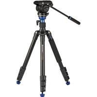 Tripé Benro Aero 4, A2883fs4pro, Com Cabeça Hidráulica, S4 Pro