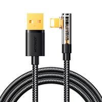 Cabo USB 2.0 X Lightning 90° Para Apple, Preto, 1,2m - Joyroom