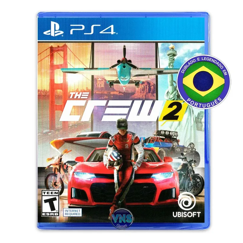 Jogo The Crew 2 Edição Standard, Playstation 4