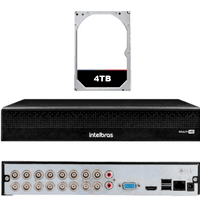Dvr Intelbras Mhdx 1016 16 Canais Inteligência Artificial+hd 4TB