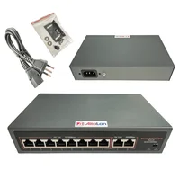 Switch Poe Altalan Com 8 Portas + 2 Portas Up Link Gigabit 1000mbps