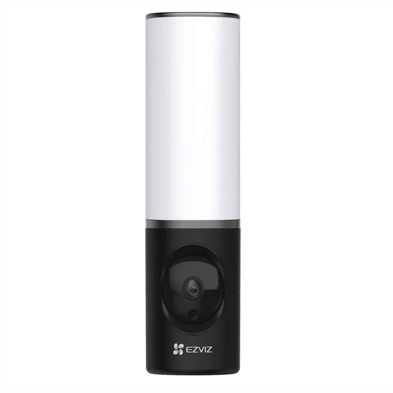 Smart Câmera Luminária Panorâmica Wifi Com Alexa / Google Ezviz Hikvision Lc3 2k Resolução Ir 10m Cs-lc3-a0