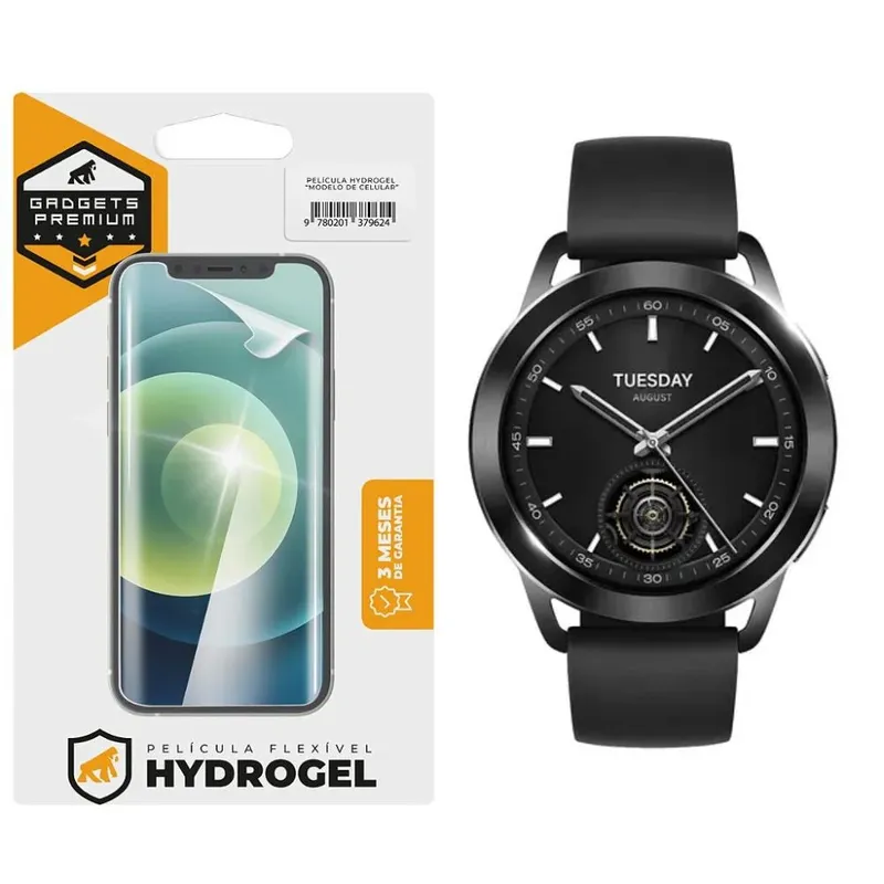 Película Para Xiaomi Watch S3 - Hydrogel Hd - Gshield