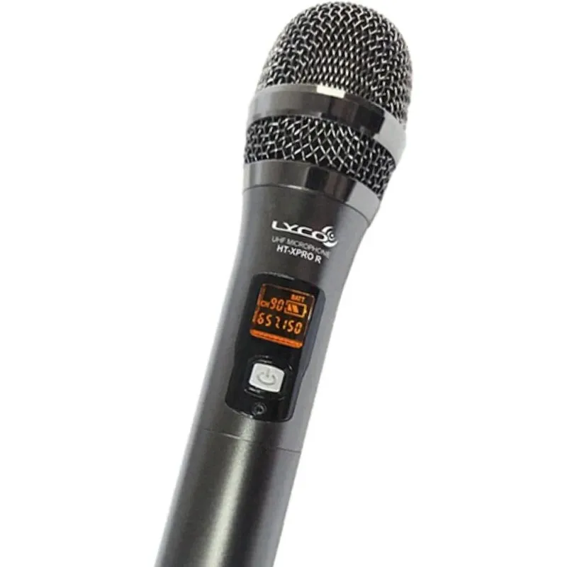 Microfone De Mão Sem Fio Lyco Uhxpro-01m