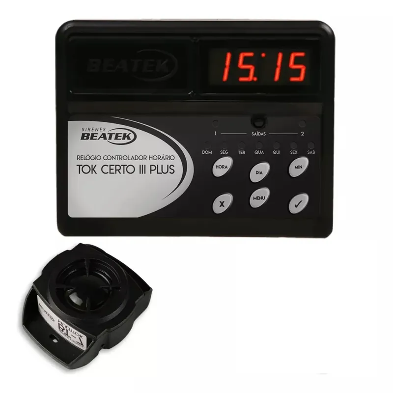 Acionador Tok Lll + 1 Multitok Bt-7 Pequenas Escolas Creche