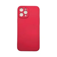 Capa Iphone 12 Pro Max Silicone Aveludada Protege Câmera Colorida Capinha Anti Impacto Iphone 12 Pro Max:bordo