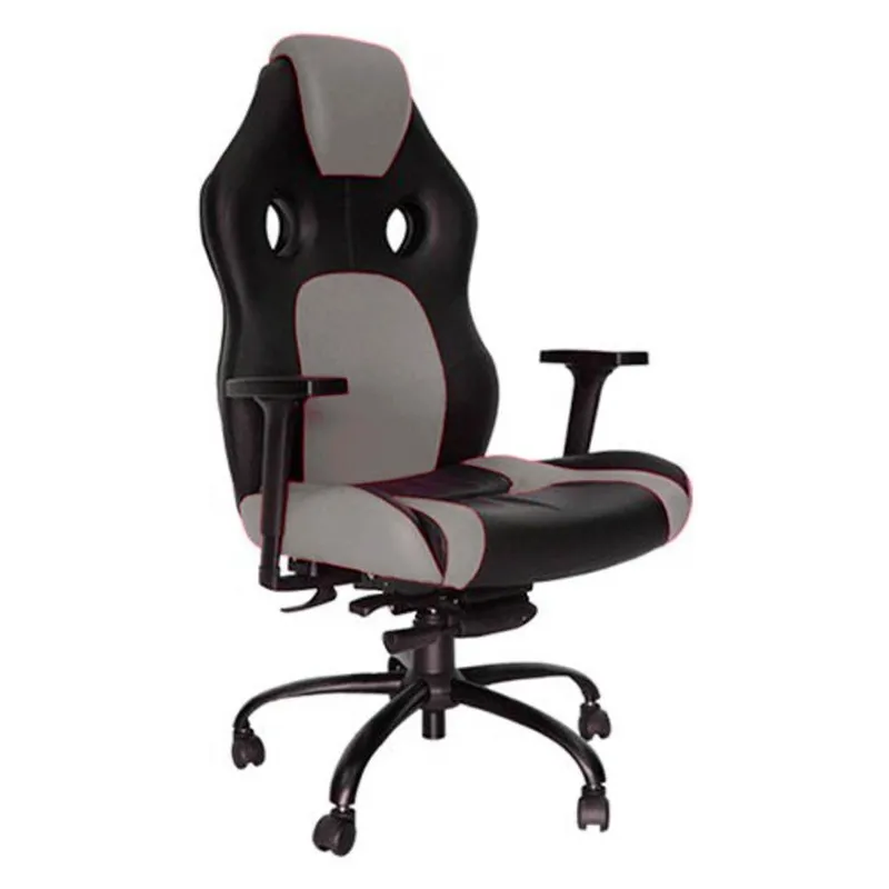 Cadeira Gamer Para Escritório, Linha Gamer Racing, Cinza Claro