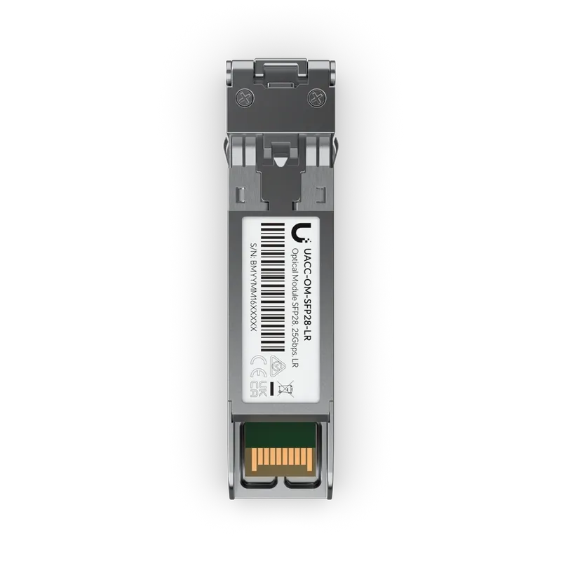 Módulo Óptico Monomodo 25 gbps Sfp28 Unifi Ubiquiti Uacc-om-sfp28-lr