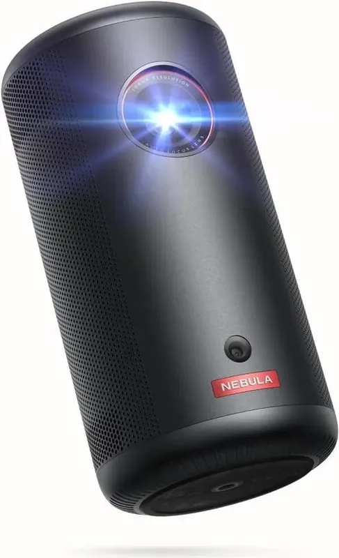 Projetor Nebula Anker Capsula Android 7.1 Auto Falante 360 5.200mah/3.85v HDMI Bluetooth Usb Preto - D4111
