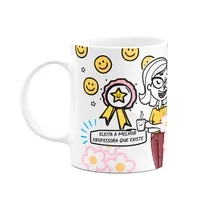 Caneca Professores - Eleita A Melhor Professora Que Existe