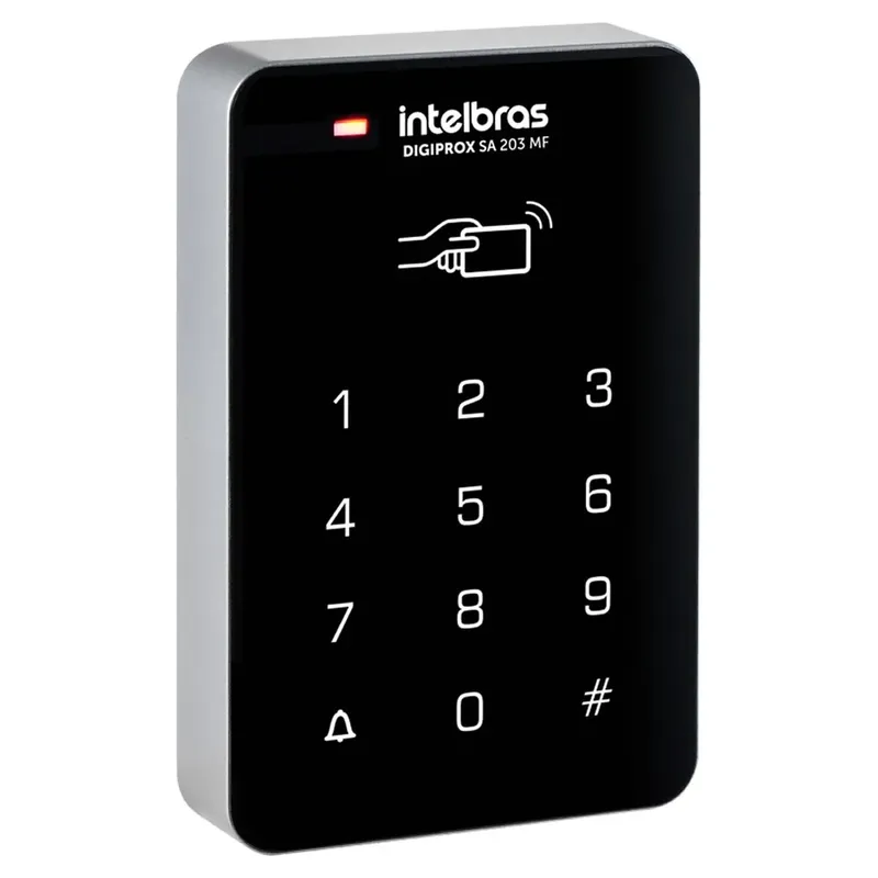 Controle De Acesso Intelbras Sa 211 Touch Senha E Cartão