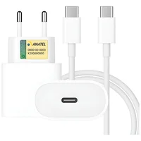 Fonte Turbo H Maston Lr28-2-3-4 50w 2usb Um Usb-a Um Usb Usb-c Compatível Iphone