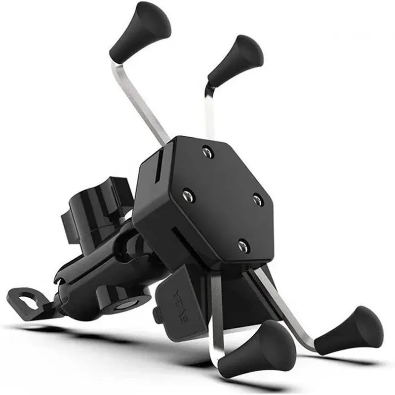 Suporte Carregador Turbo Usb 2.5a P/moto Aranha-guidão Usb