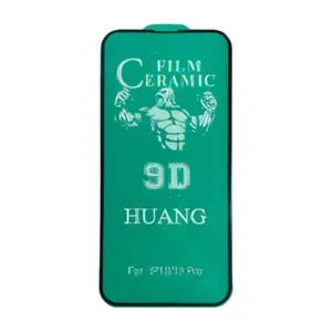 Película 9d Cerâmica Compatível Para Iphone 13 Pro Max E 14 Plus