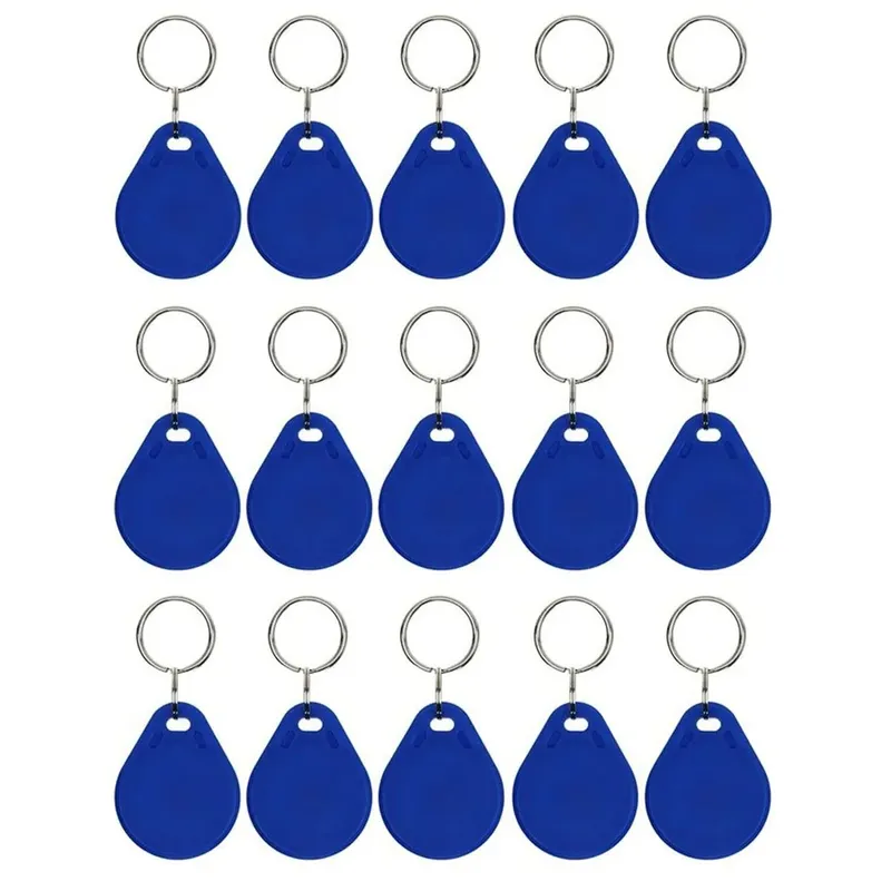 Chaveiro Rfid 13,56 Mhz Azul - 50 Unidades