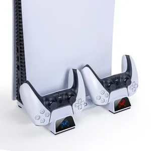 Base Cooler 3 Velocidades, Suporte Playstation 5 Ps5, Charger Dock Indicador Led