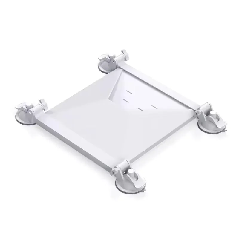 Suporte Compativel Starlink Mini Para Veículos Branco 4 Ventosas