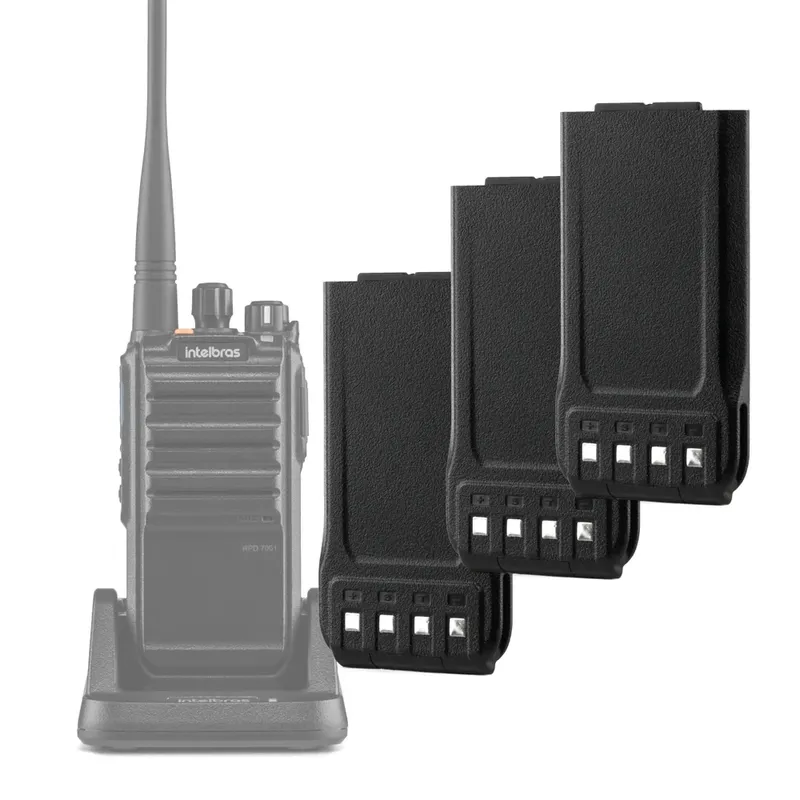 2 Bateria Ab7000 Radiocomunicador Intelbras Rpd7000