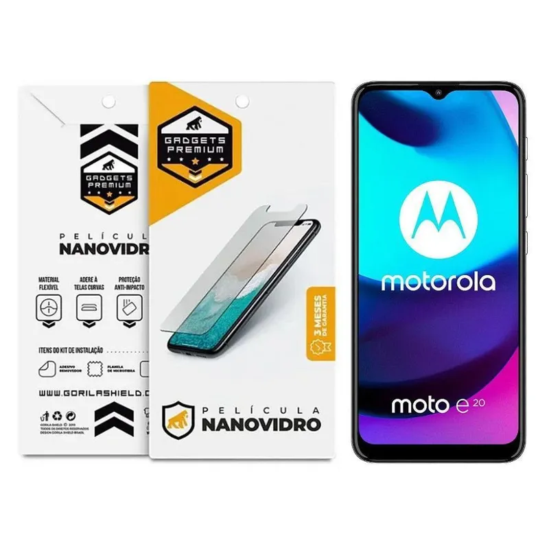 Película De Nano Vidro Para Motorola Moto E 2020 - Gshield
