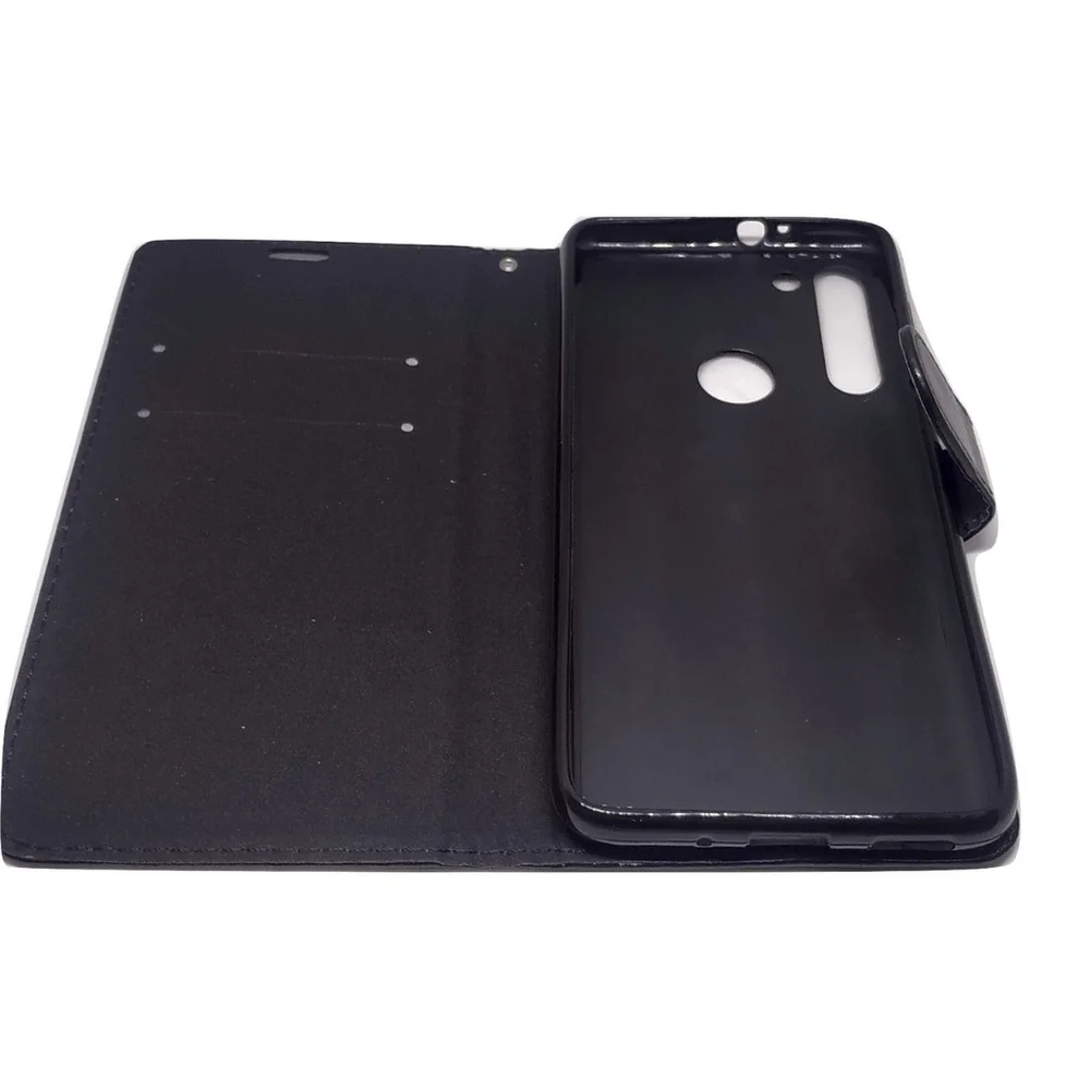 Capa Carteira de Couro Motorola Moto G8