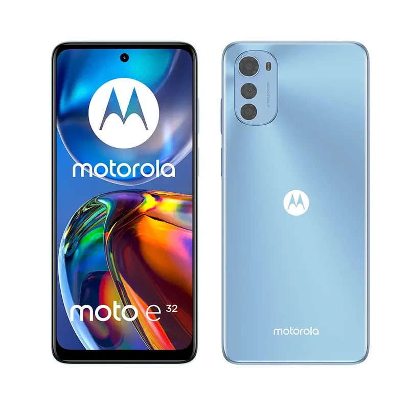 Smartphone Motorola Moto E32 4G, 64GB, 4GB RAM, Câmera Tripla 16MP + 2MP + 2MP, Frontal 8MP - Grafite