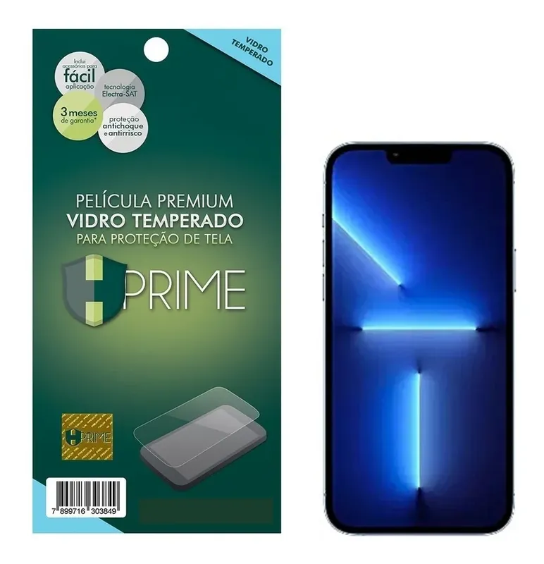 Película Hprime Vidro Temperado 9h Apple iPhone 12 Tela 6.7