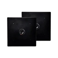 Kit Arandela Coax Ial Gp 70w 8r Quadrada Pt Leson